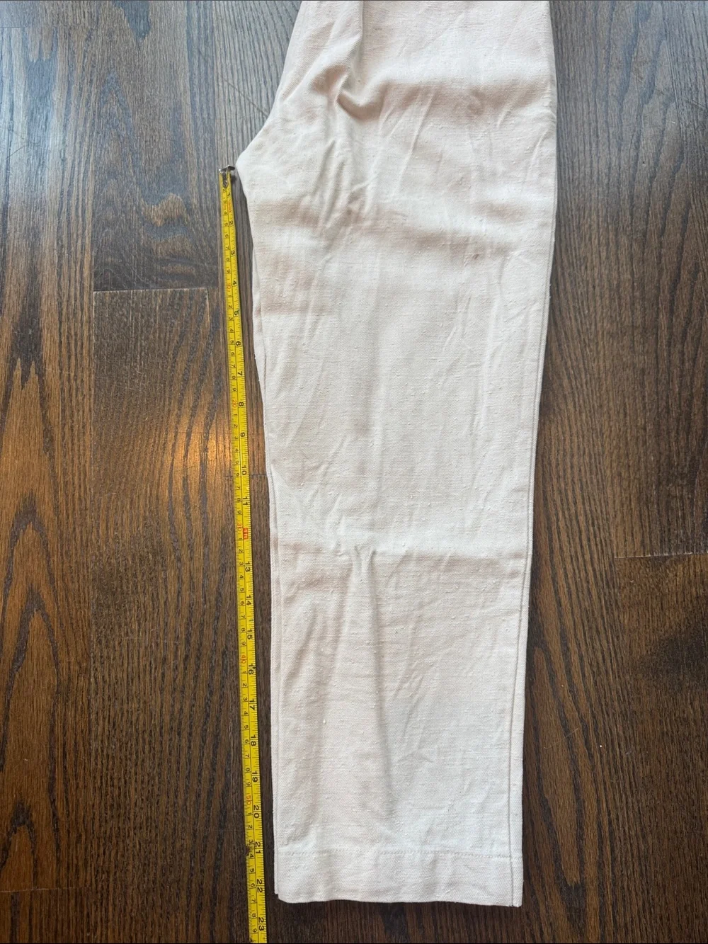 Sezane Women's Cream Straight Leg Pants